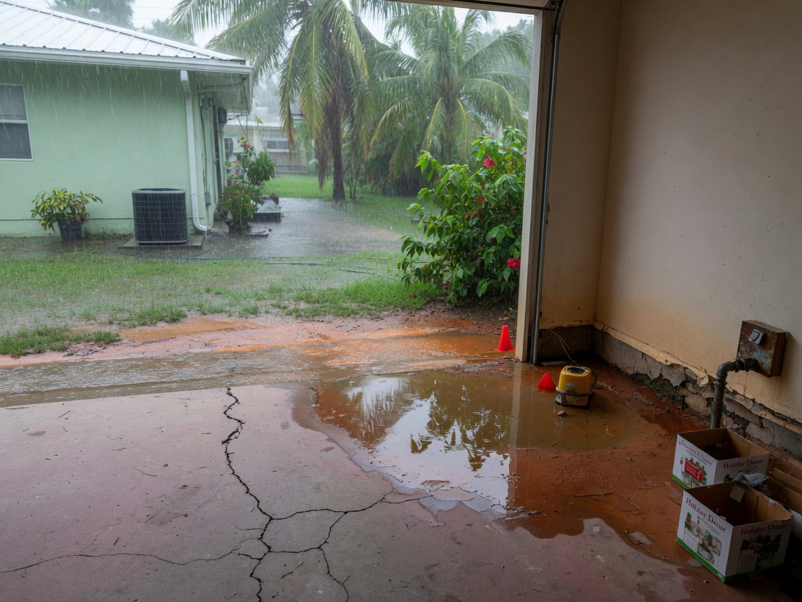 How Rainy Season Affects Slab Leaks in Greenacres Homes