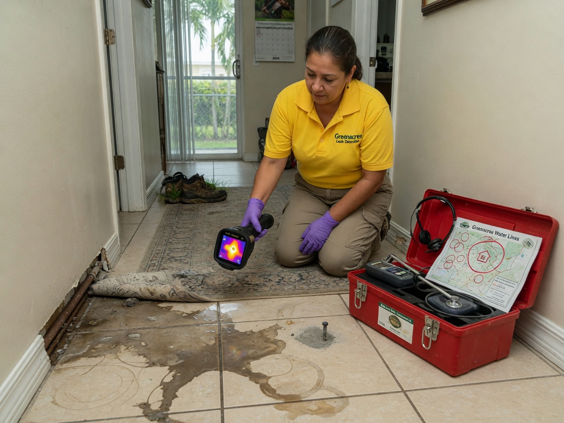 Step-by-Step Guide to Spotting Slab Leaks in Greenacres Properties
