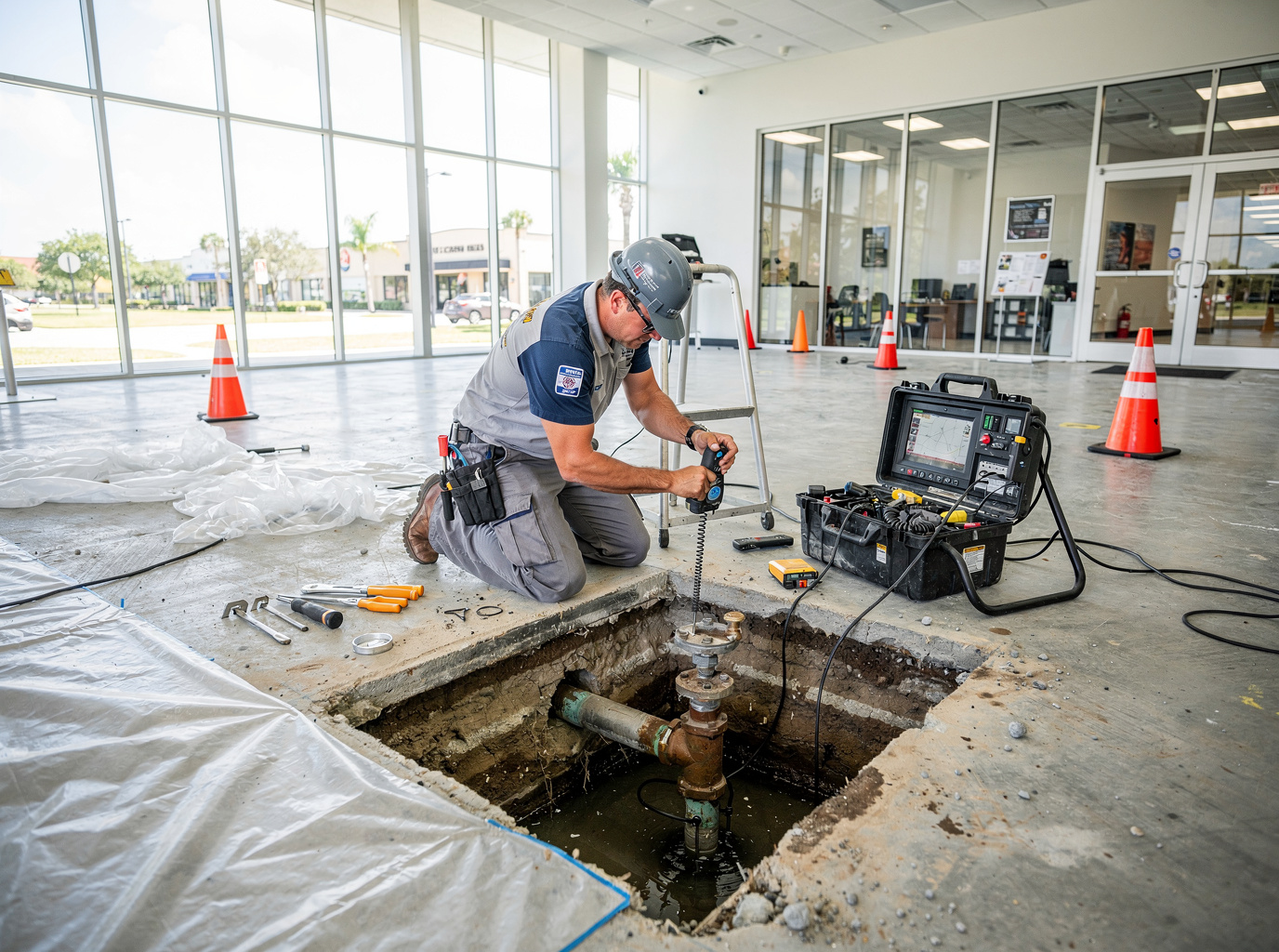 Slab Leak Repair in Slab Leak Repair
